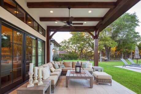 American-style villa outdoor furniture