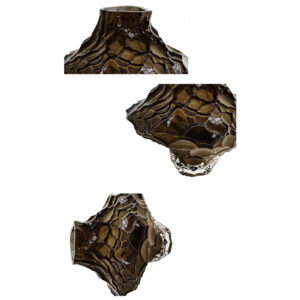 detailed high quality glass vase