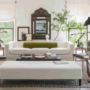 living room showroom customized case