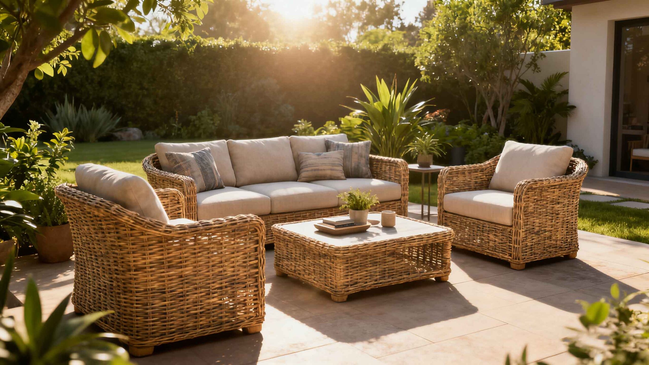 disposizione degli spazi esterni