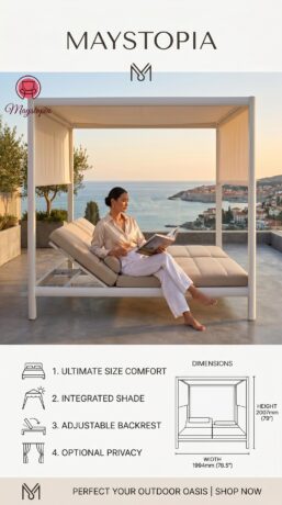 Patio daybed Maystopia.